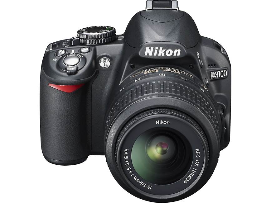 Nikon D3100 Kit with Standard Zoom and Telephoto VR Zoom Lenses
