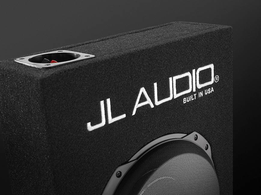 JL Audio CS110LG-TW3 Sealed PowerWedge™ enclosure with one 10