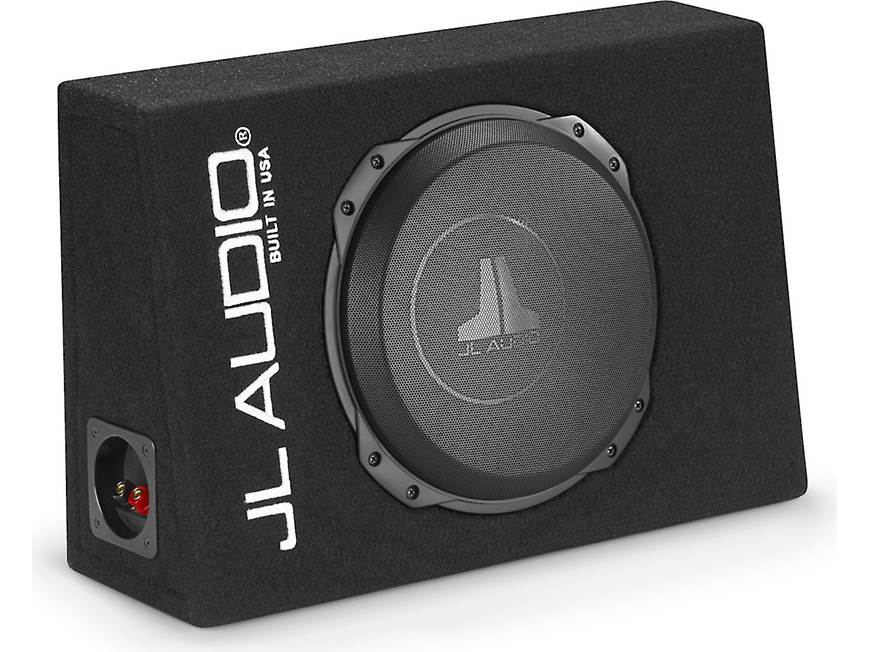 JL Audio CS110TG-TW3 Sealed PowerWedge™ enclosure with one 10