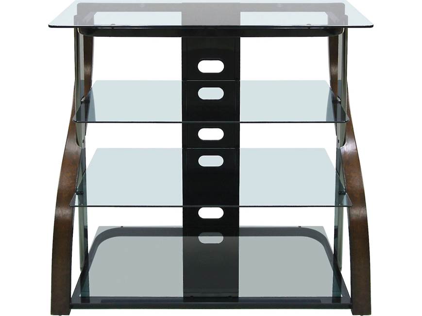 Bell'O CW340 Curved wood audio/video stand for TVs up to 42