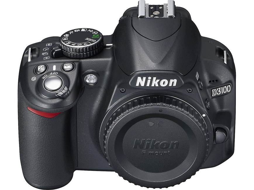 Nikon D3100 Kit with Standard Zoom and Telephoto Zoom Lenses 14.2
