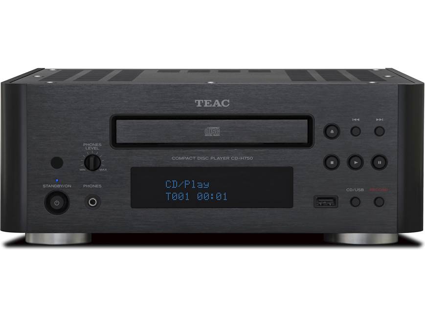 TEAC CD-H750 Single-disc CD player/USB port for iPod®/iPhone® at