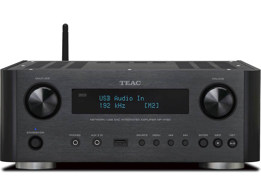 週末割引　ネットワーク／インテグレーテッドアンプ TEAC NP-H750 TEAC NP-H750 Integrated amplifier with built-in DAC, Wi-Fi® and