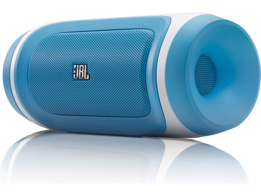 JBL Charge (Blue) Portable Bluetooth® speaker and backup battery