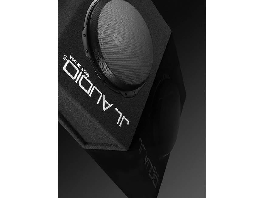 JL Audio CS112TG-TW3 Sealed PowerWedge™ truck-style enclosure with