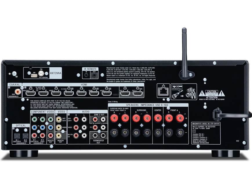 Sony STR-DN1040 7.2-channel home theater receiver with Wi-Fi® and