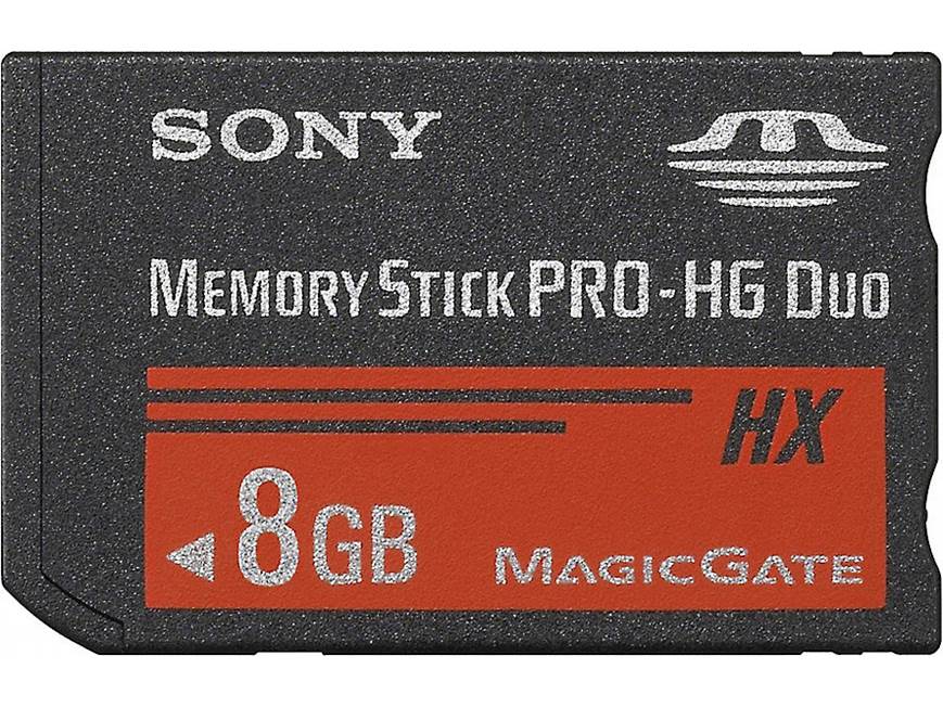 Video Memory Stick Sony Memory Stick® PRO-HG Duo HX Media (8GB) Ultra-fast digital storage ...