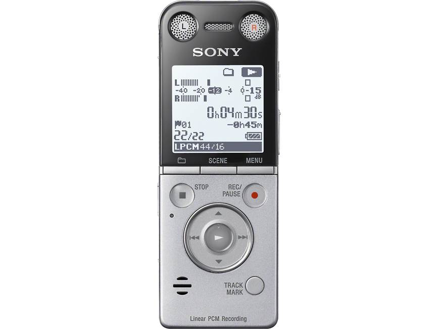 Sony ICD-SX733 4GB digital voice recorder with expandable memory