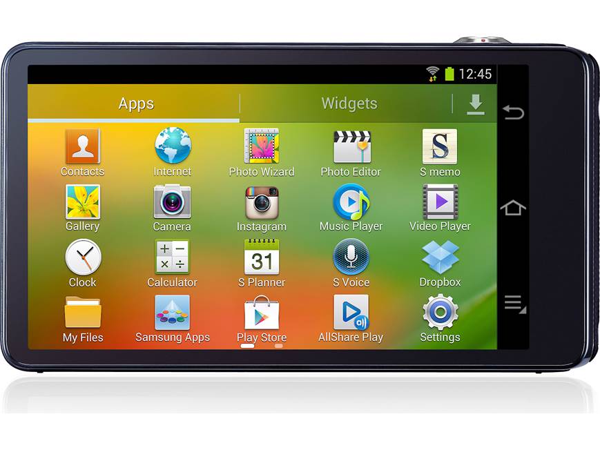 Samsung Galaxy Camera™ (White) 16-megapixel digital camera with