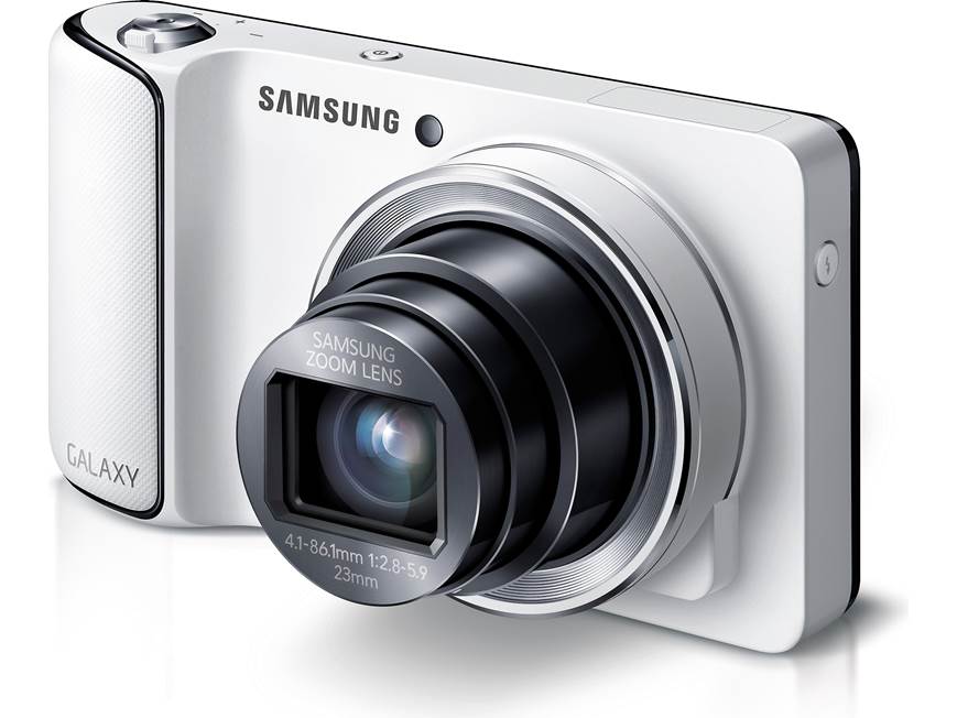 Samsung Galaxy Camera™ (White) 16-megapixel digital camera with