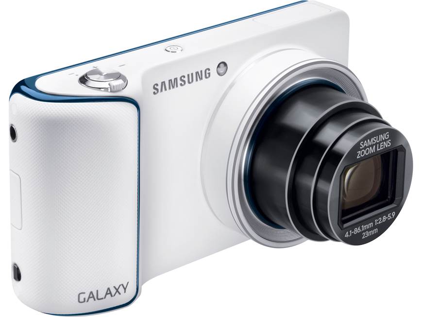 Samsung Galaxy Camera™ (White) 16-megapixel digital camera with