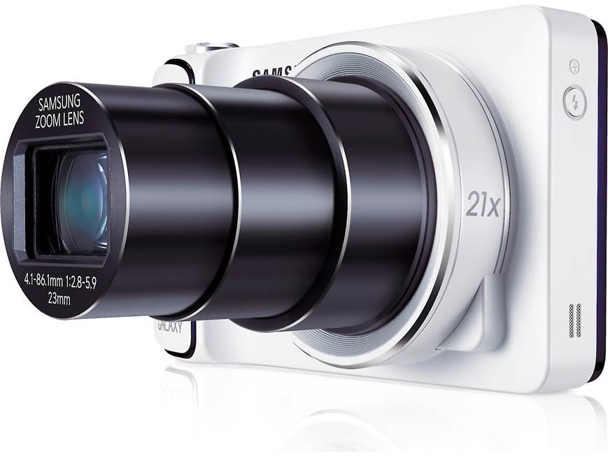 Samsung Galaxy Camera™ (White) 16-megapixel digital camera with