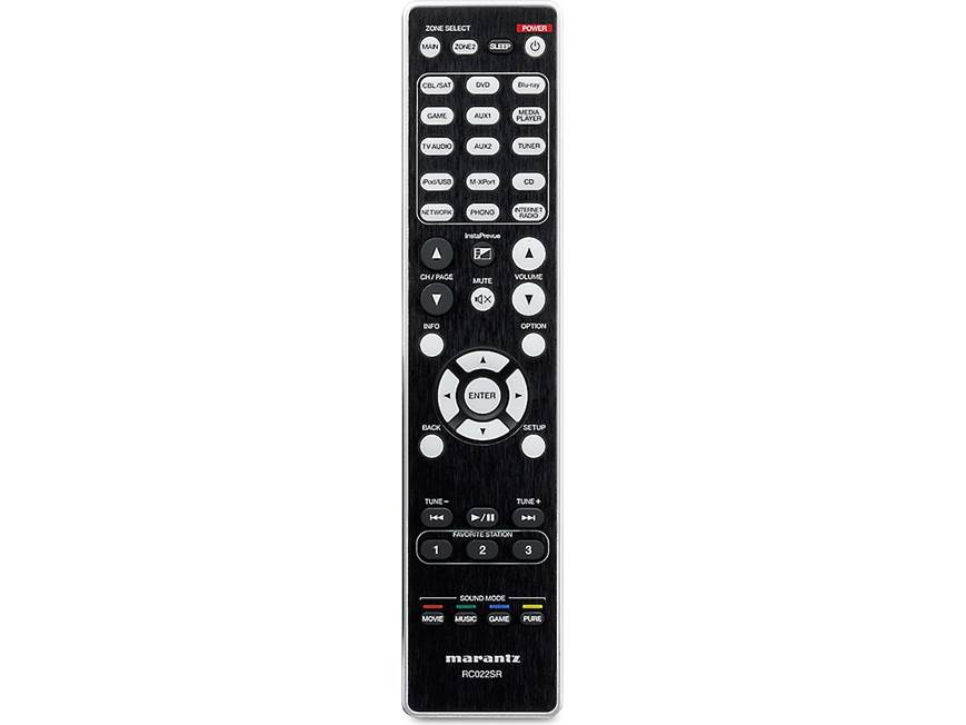 Marantz SR6008 7.2-channel home theater receiver with Apple