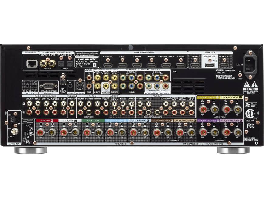 Marantz SR7008 9.2-channel home theater receiver with Apple