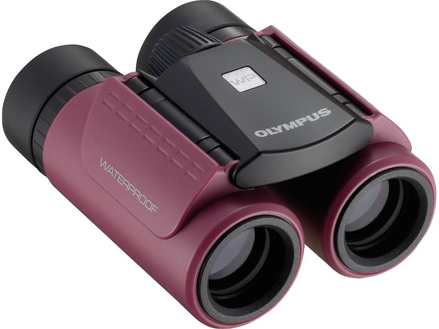 OLYMPUS μ 830 Olympus TG-830 with 8 x 21 RC II Waterproof Binoculars (Magenta