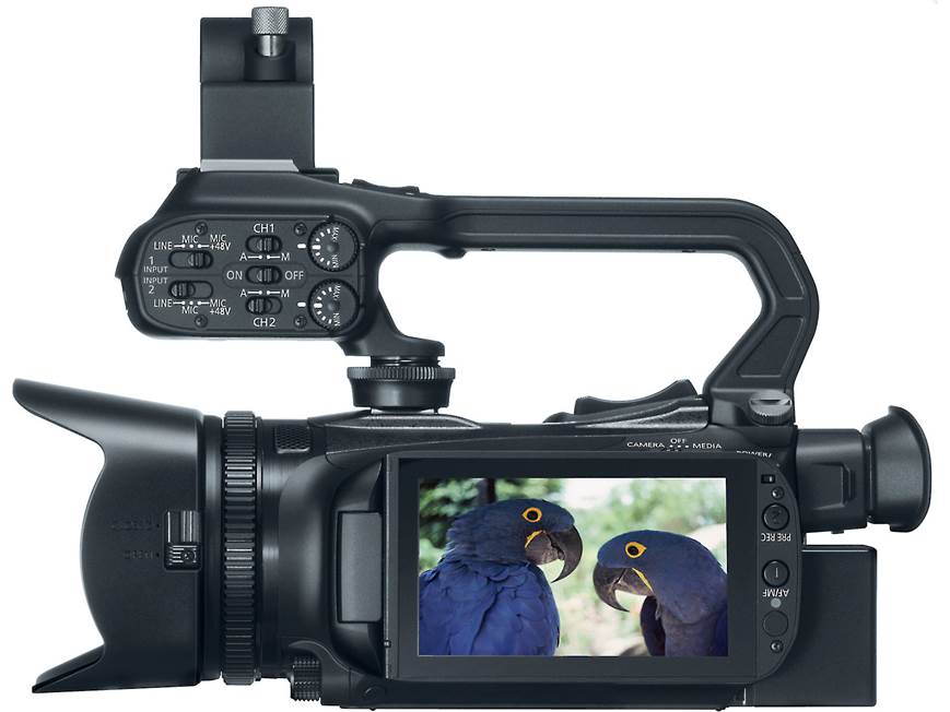 Canon XA20 Professional HD camcorder at Crutchfield