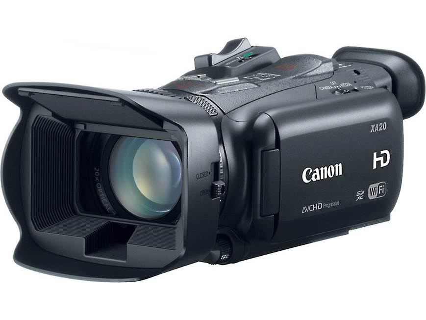 Canon XA20 Professional HD camcorder at Crutchfield