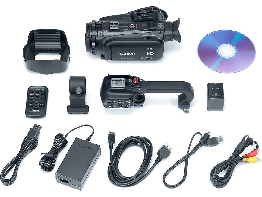 092408 Canon XA20 HDビデオカメラ ジャンク品 Canon XA25 Professional HD camcorder at Crutchfield