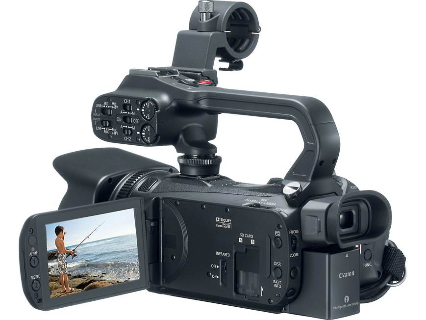 Canon XA25 Professional HD camcorder at Crutchfield
