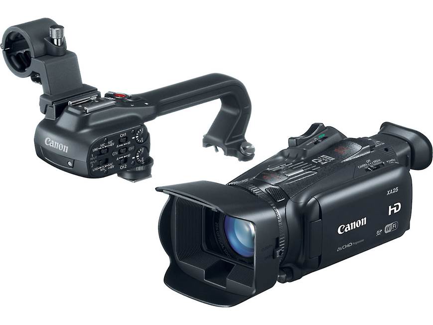 Canon XA25 Professional HD camcorder at Crutchfield