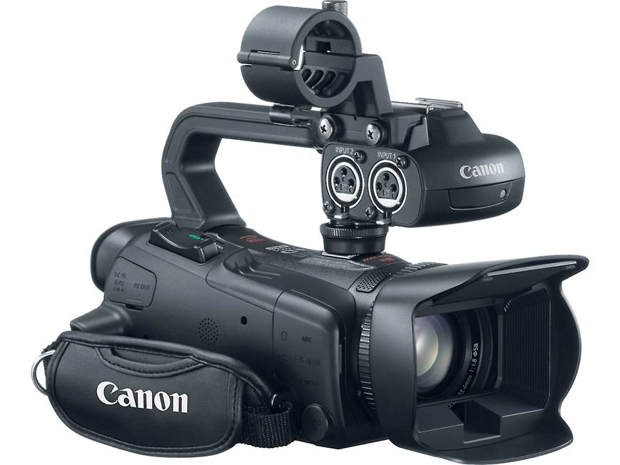 Canon XA25 Professional HD camcorder at Crutchfield