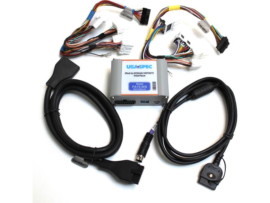 USA Spec iPod® Interface for Nissan Connects your iPod to select