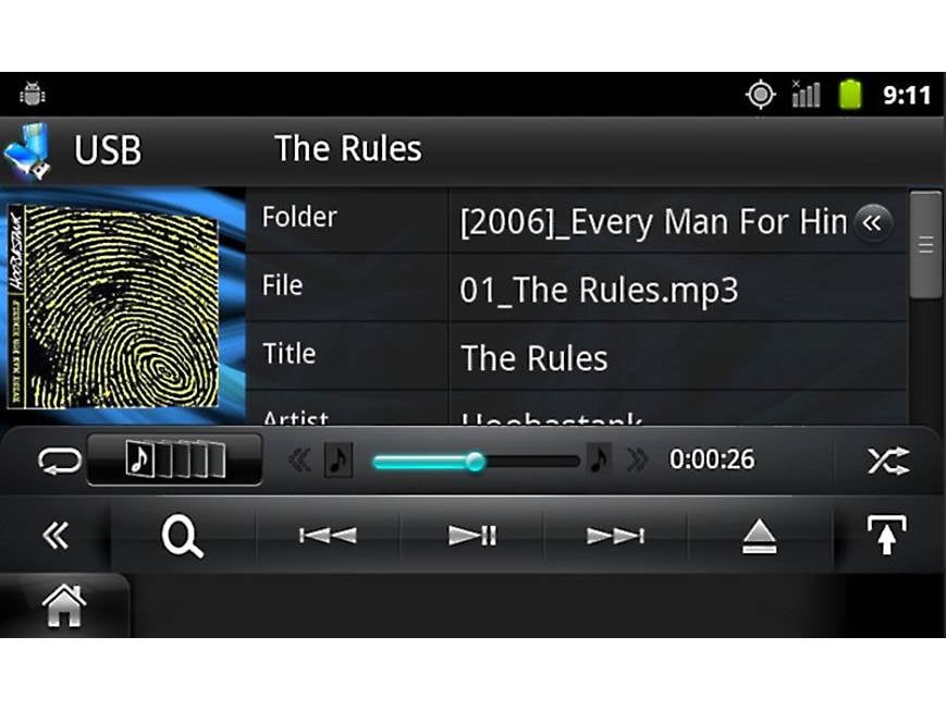 Kenwood Excelon DNN990HD Navigation receiver with Wi-Fi® at