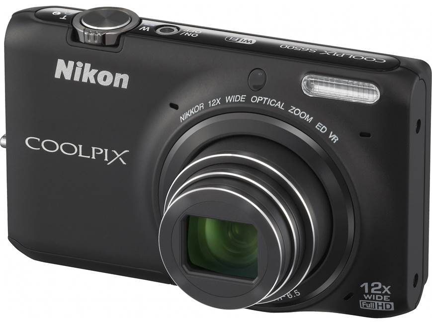 ✨実用✨ Nikon Coolpix S6500 ブラック Nikon Coolpix S6500 (Black) 16-megapixel digital camera with 12X