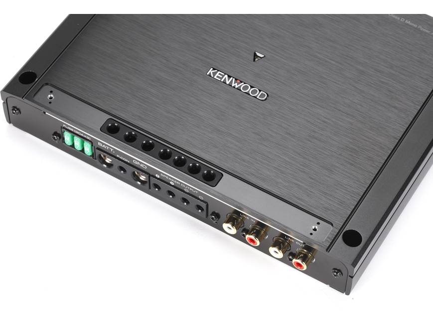 Kenwood Excelon XR600-1 Mono subwoofer amplifier — 600 watts RMS