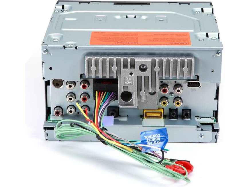 Pioneer AVH-X2500BT DVD receiver at Crutchfield
