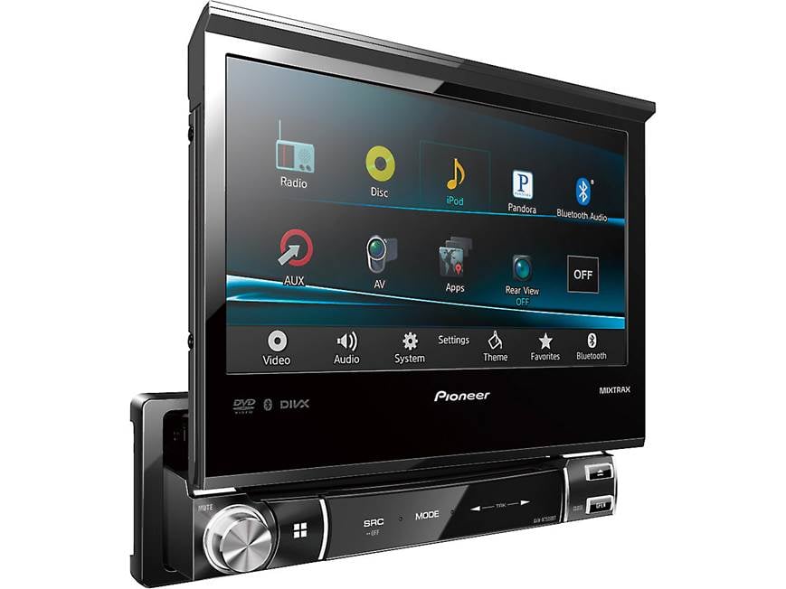 Pioneer AVH-X7500BT DVD receiver at Crutchfield