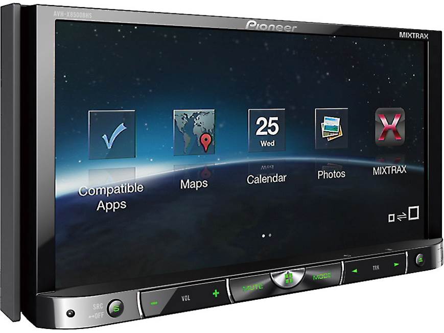 Pioneer AVH-X8500BHS DVD receiver at Crutchfield