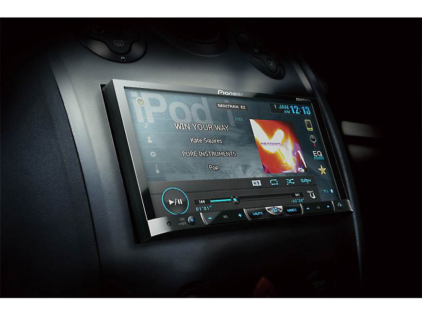 Pioneer AVH-X8500BHS DVD receiver at Crutchfield