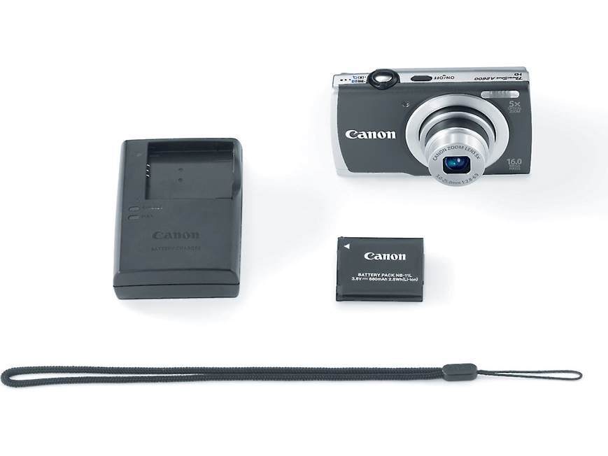 Canon PowerShot A2600 (Black) 16-megapixel digital camera with 5X