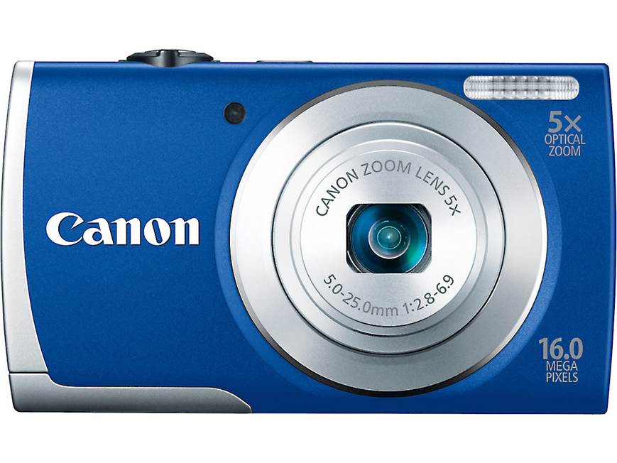 Canon PowerShot A2600 (Blue) 16-megapixel digital camera with 5X