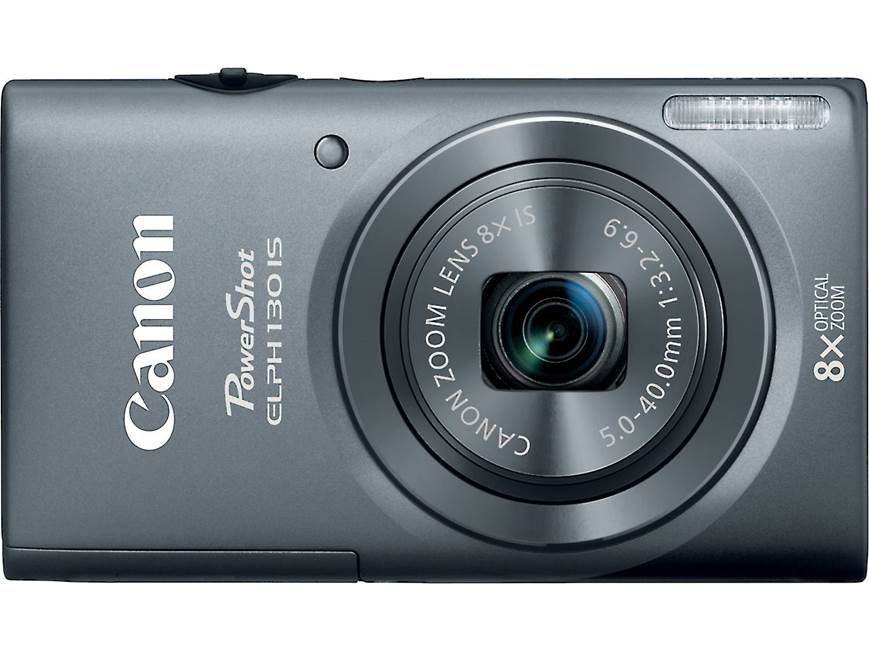 Canon PowerShot ELPH 130 IS (Gray) 16-megapixel digital camera