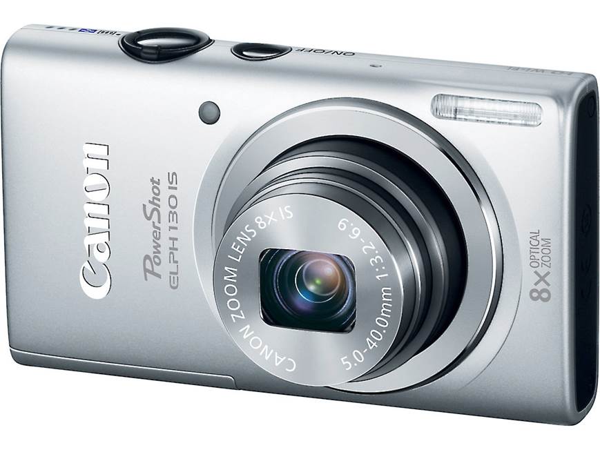 Canon PowerShot ELPH 130 IS (Silver) 16-megapixel digital camera