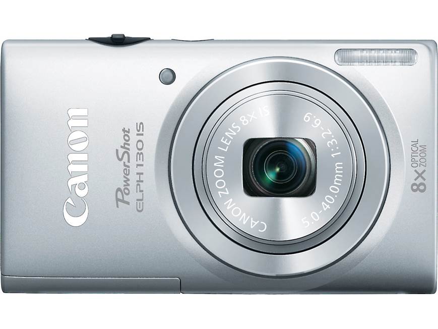 Canon PowerShot ELPH 130 IS (Silver) 16-megapixel digital camera