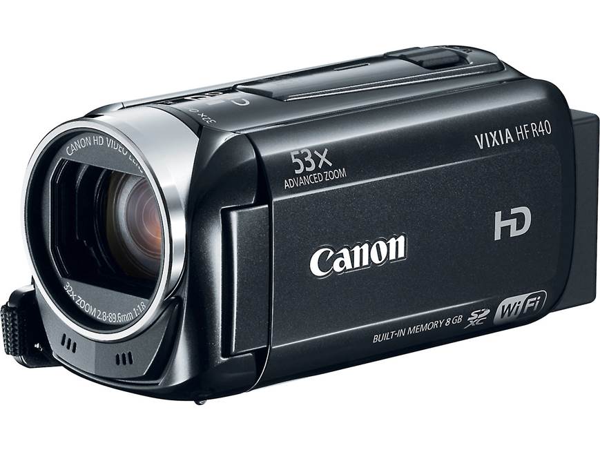 Canon VIXIA HF R40 High-definition camcorder with 8GB on-board