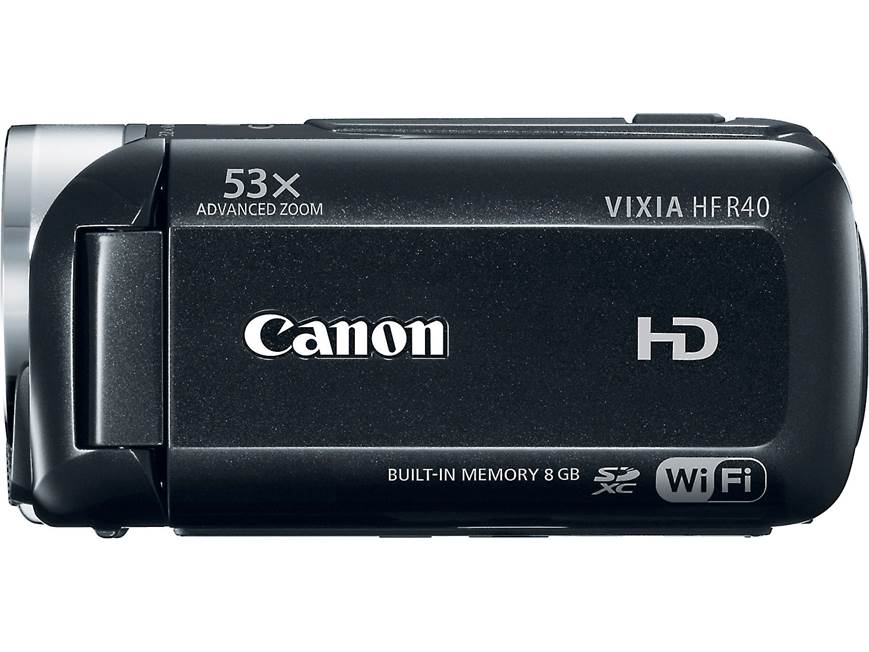 Canon VIXIA HF R40 High-definition camcorder with 8GB on-board