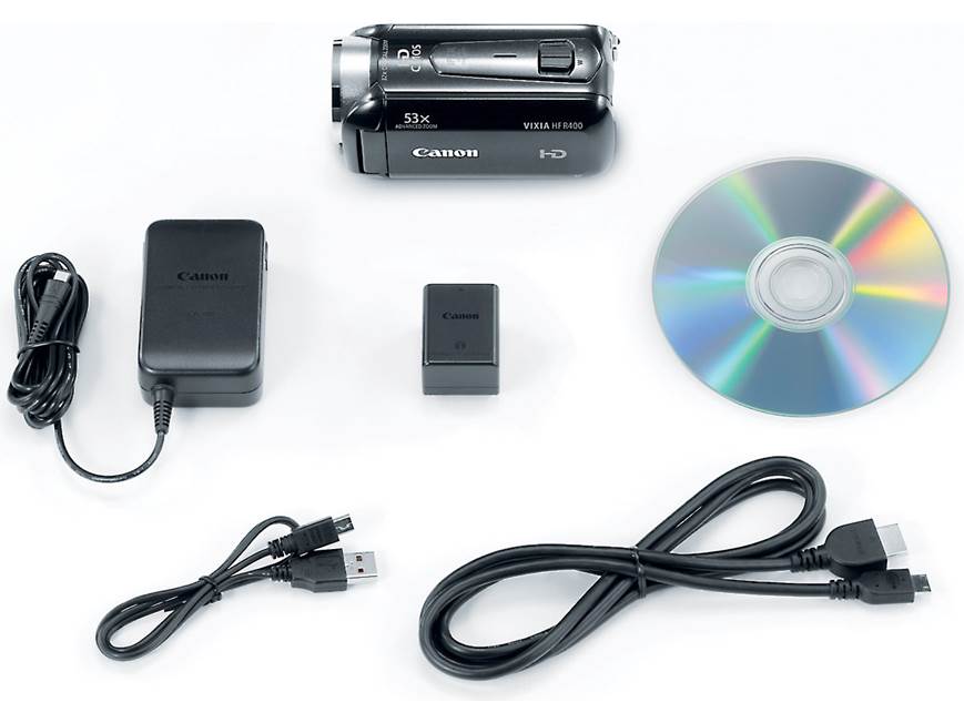Canon VIXIA HF R400 High-definition camcorder with 32X optical