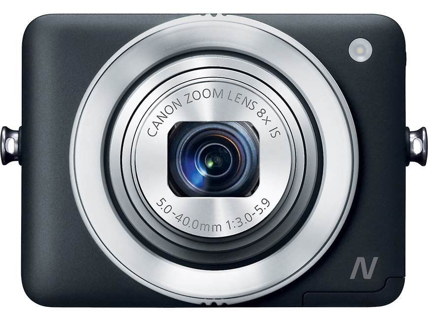 Canon PowerShot N (Black) 12-megapixel digital camera with 8X