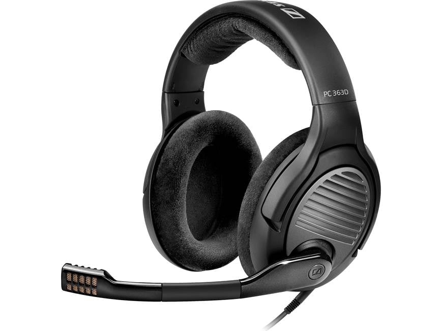 Sennheiser PC 363D Surround sound PC gaming headphones at Crutchfield