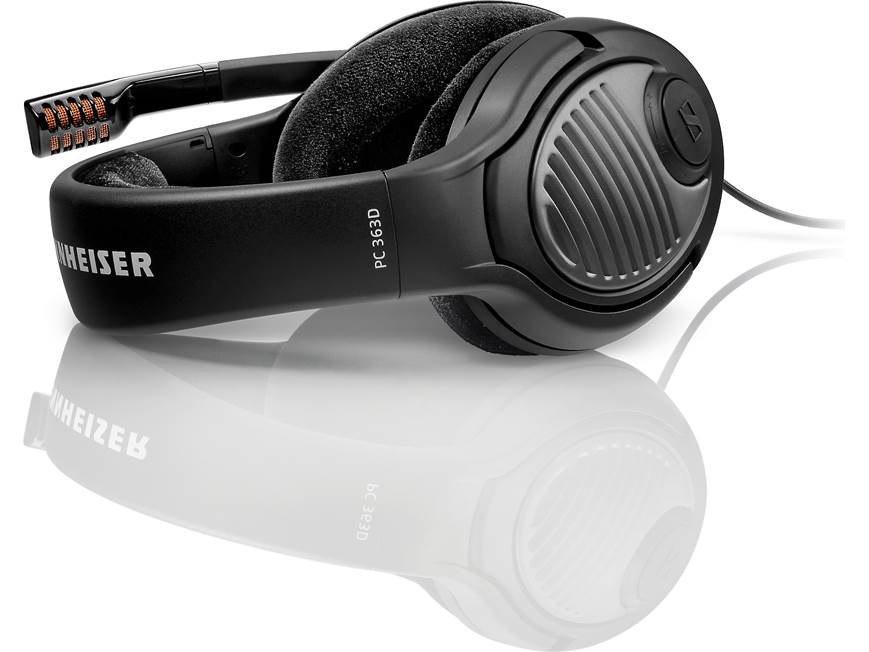Sennheiser PC 363D Surround sound PC gaming headphones at Crutchfield