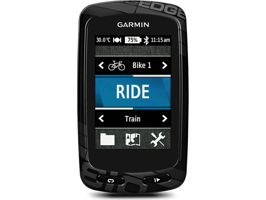 Garmin Edge® 810 Performance Bundle GPS cycling computer with 