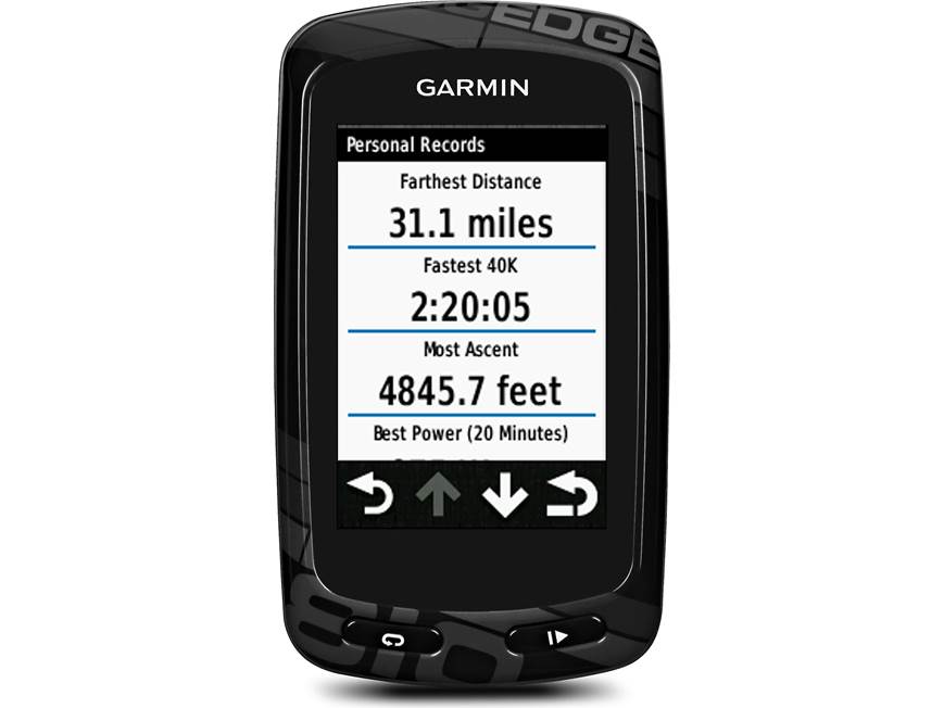 Garmin Edge® 810 Performance Bundle GPS cycling computer with