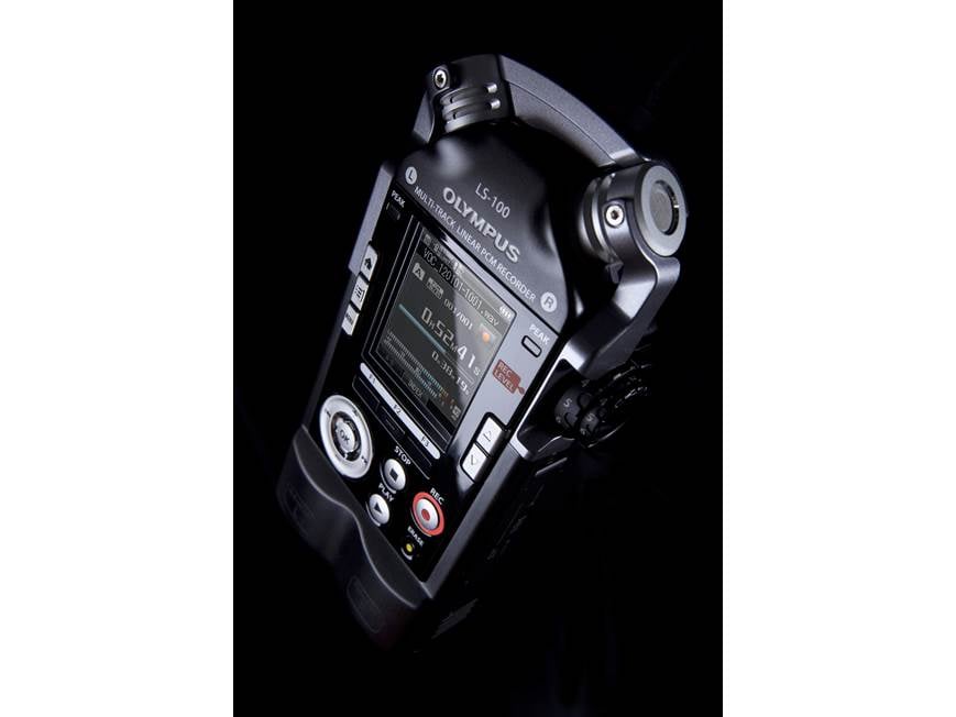 Olympus LS-100 4GB digital audio recorder with expandable memory