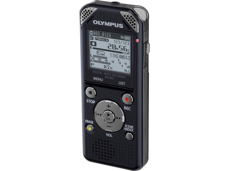 Olympus WS-803 8GB digital voice recorder with FM tuner and