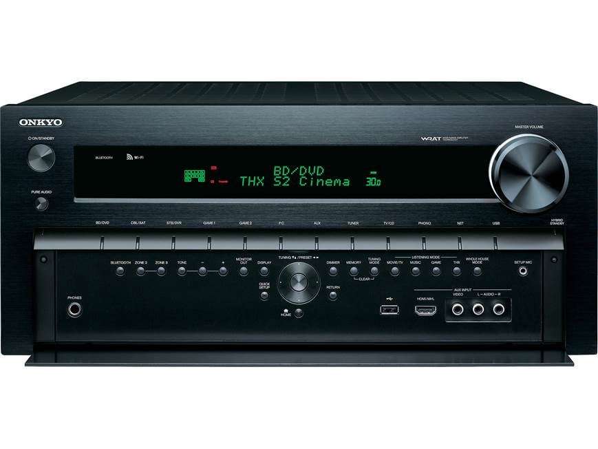 Onkyo TX-NR828 7.2-channel home theater receiver with Wi-Fi® and
