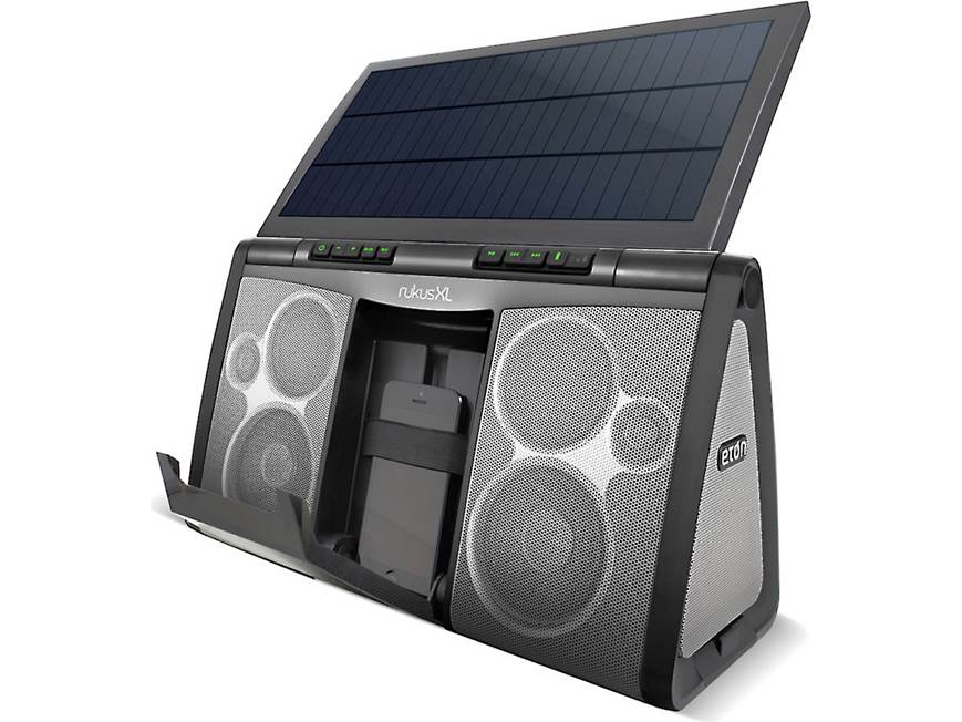 Etón Rukus XL Portable solar-powered Bluetooth® speaker system at